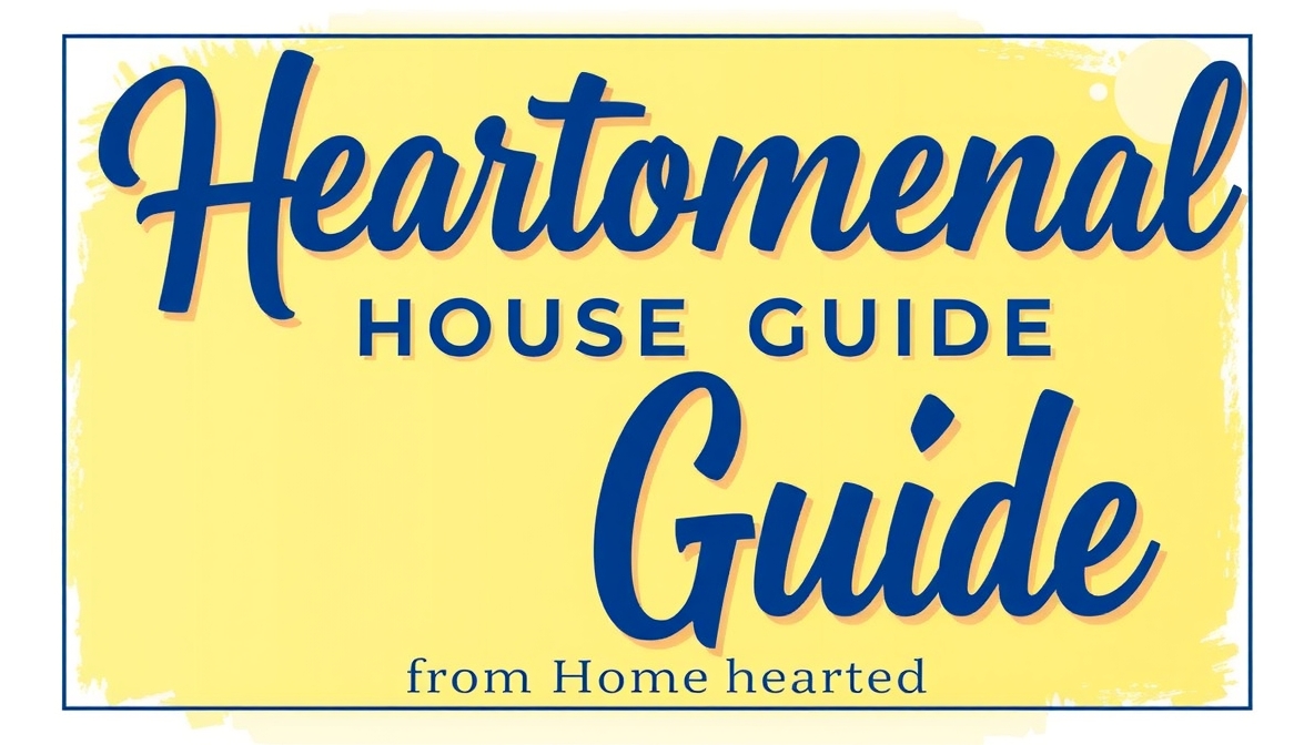 heartomenal house guide from homehearted