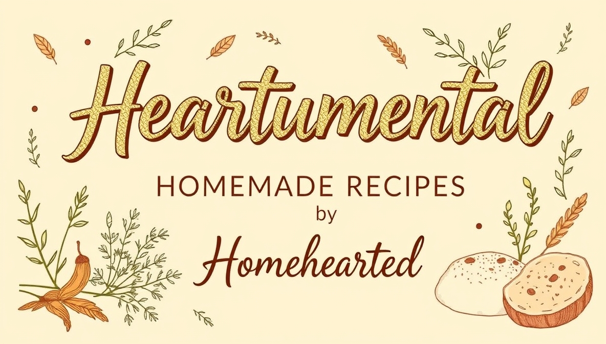 heartumental homemade recipes by homehearted