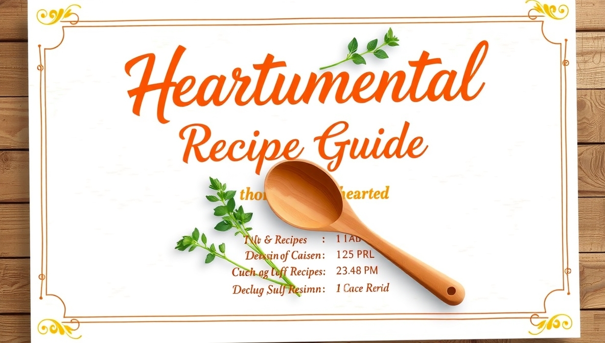 heartumental recipe guide from homehearted